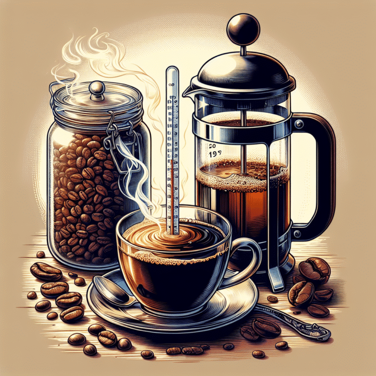 water temperature tips for brewing French press coffee