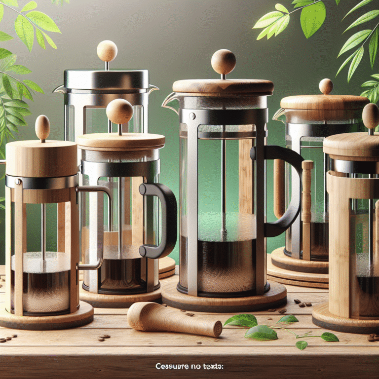 eco-friendly French press options