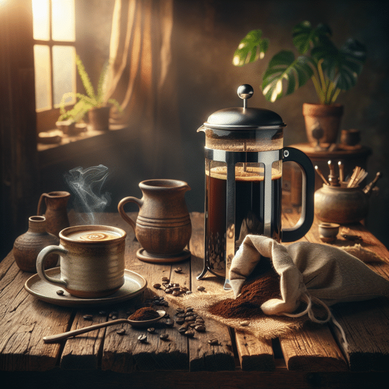 how to brew French press coffee at home