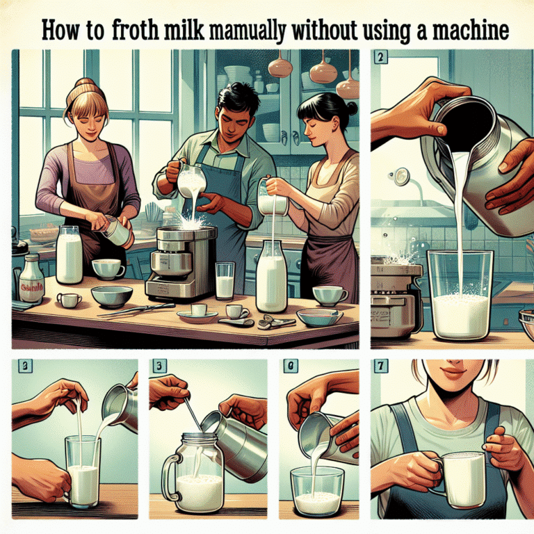 How to Froth Milk Without a Machine