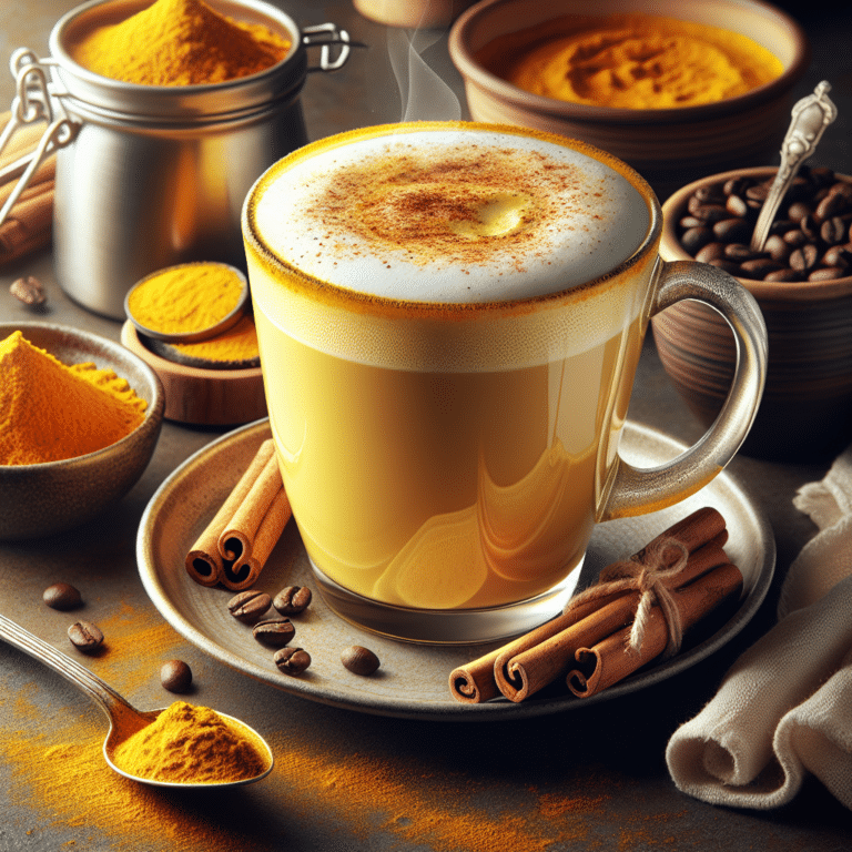 Turmeric Latte Coffee Recipe: Spice Up Your Beverage