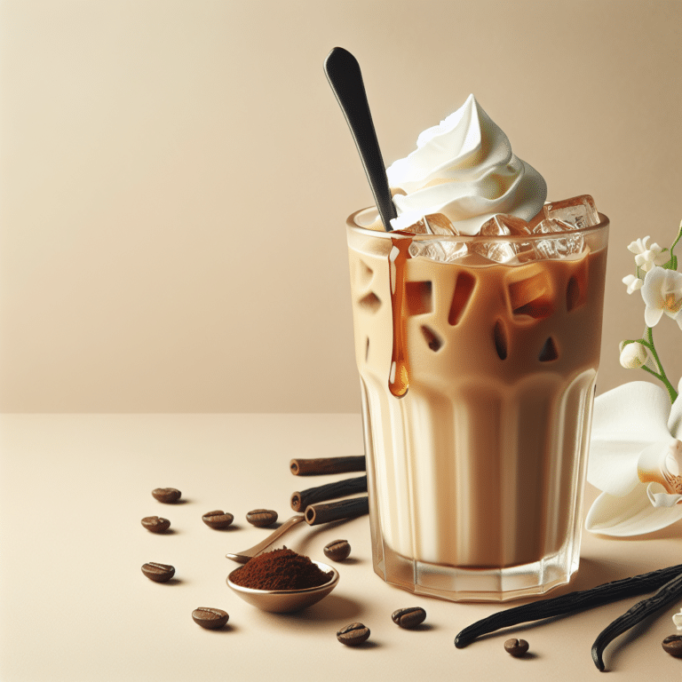 vanilla iced coffee recipe simple