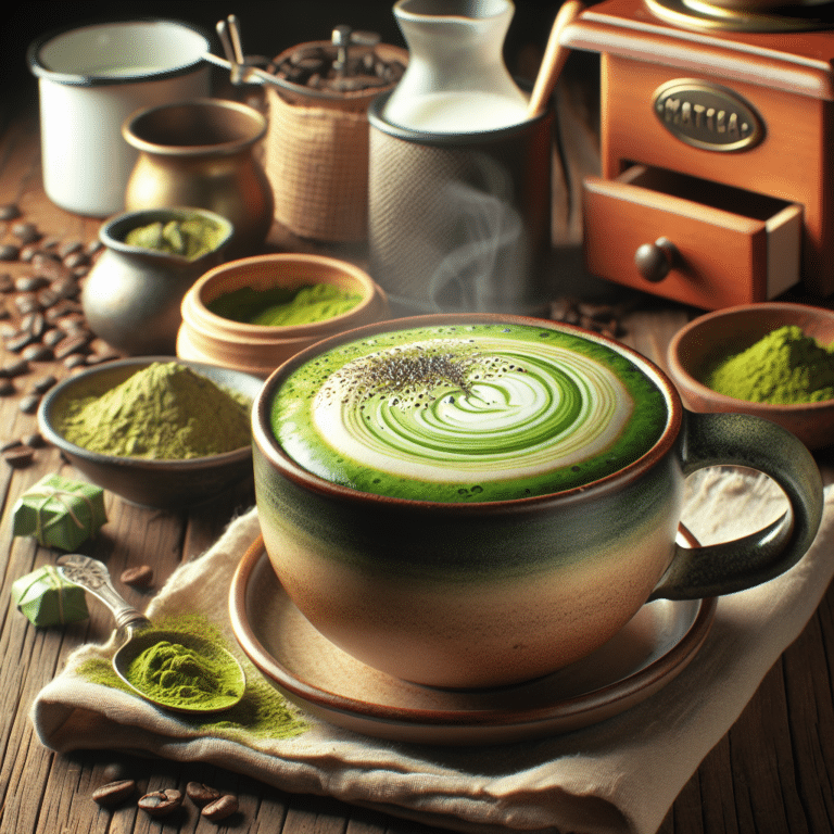 Matcha Coffee Latte Recipe: Green Tea Meets Coffee