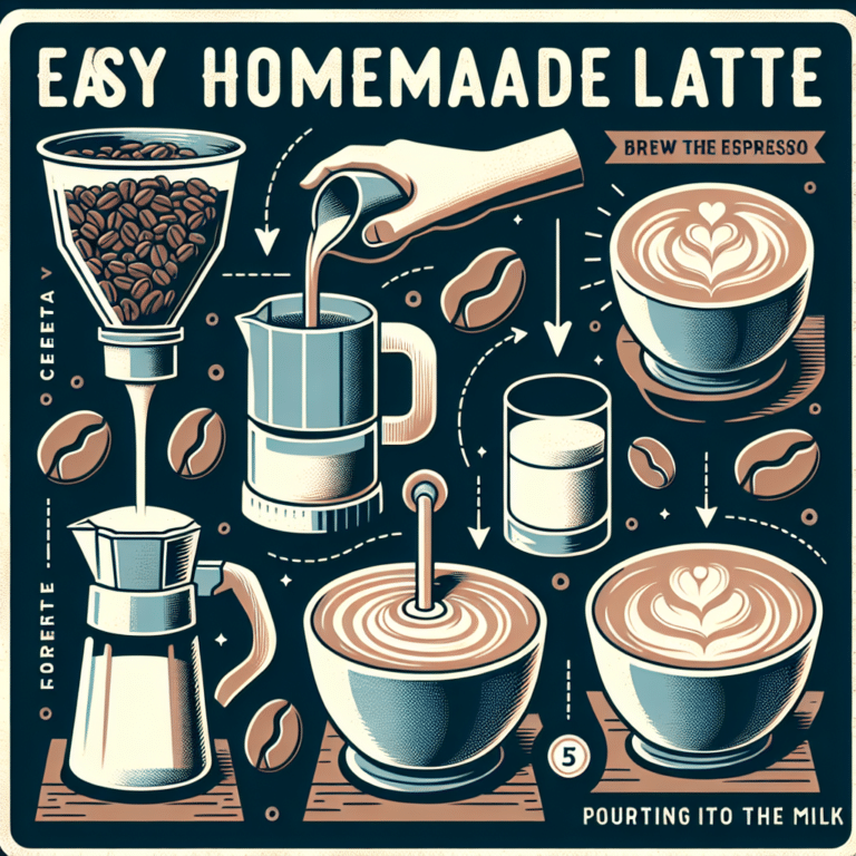 Easy Homemade Latte Recipe: A Step-by-Step Guide