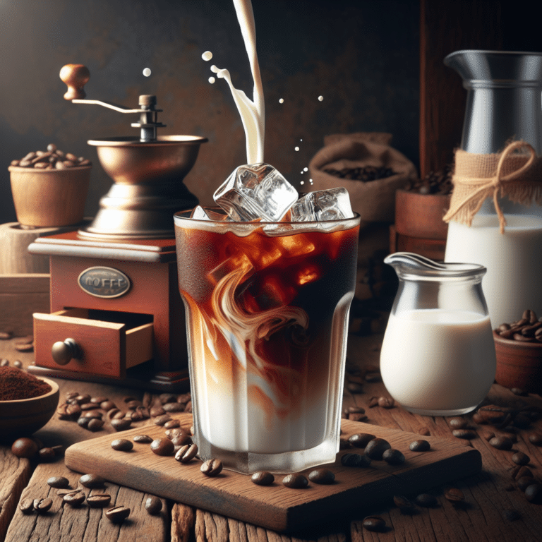 iced coffee with milk recipe