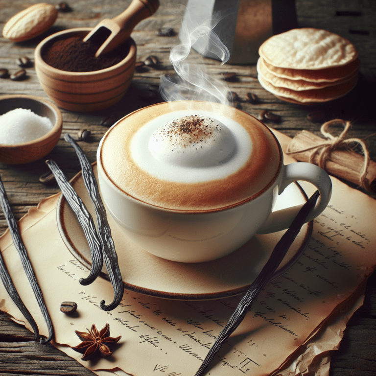 Homemade Vanilla Cappuccino Recipe for Coffee Shop Quality